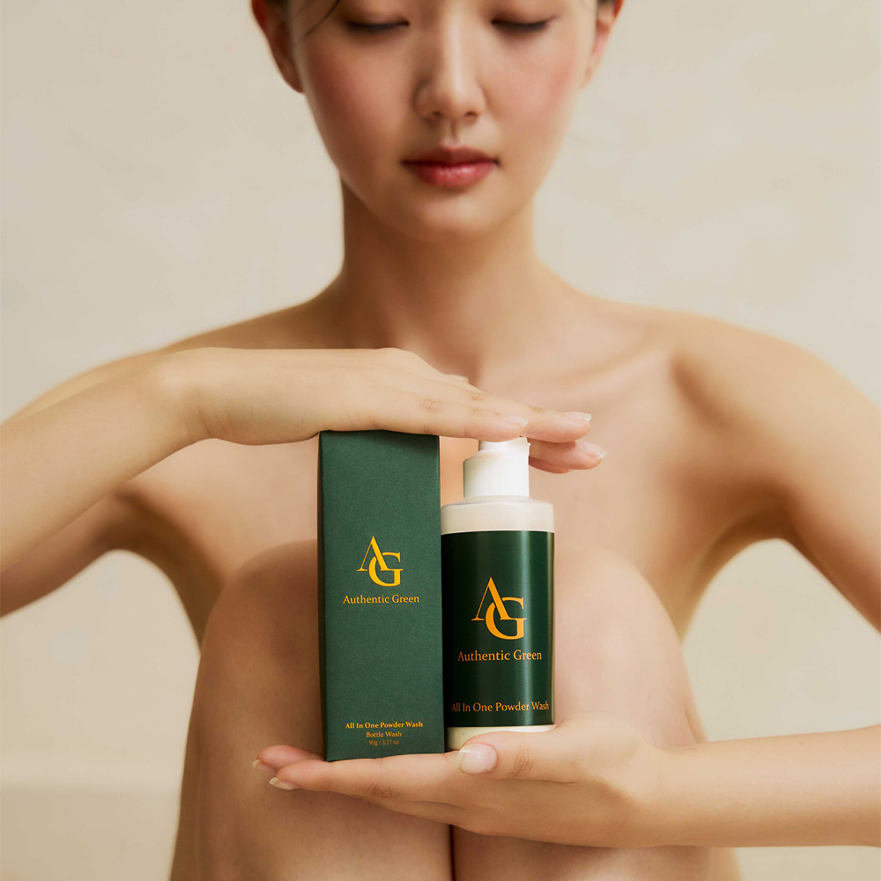 [Authentic Green]オールインワン パウダー ウォッシュ